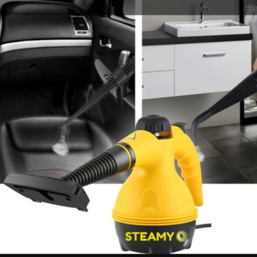 STEAMY® All-in-one pressure steam cleaner with exclusive 9-piece accessories