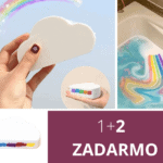 Dúhová bomba do kúpeľa: 1+2 ZADARMO
