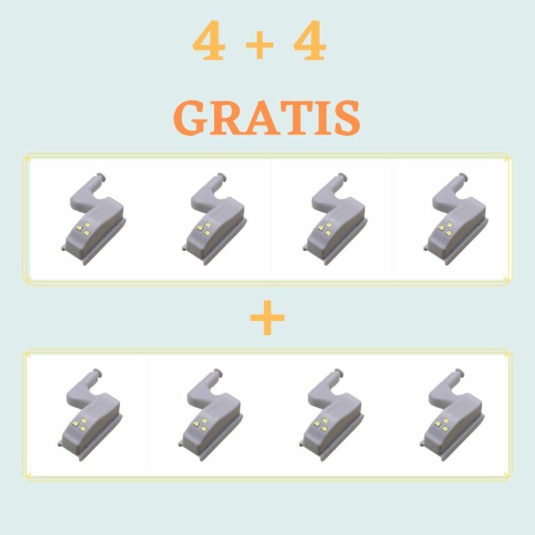 LED osvetlenie skrine 4+4 GRATIS
