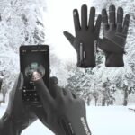 Zimné vodotesné rukavice na dotykové obrazovky