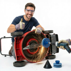 CutMaster® – Brúska na čepele pre kosačky (1+1 ZADARMO)