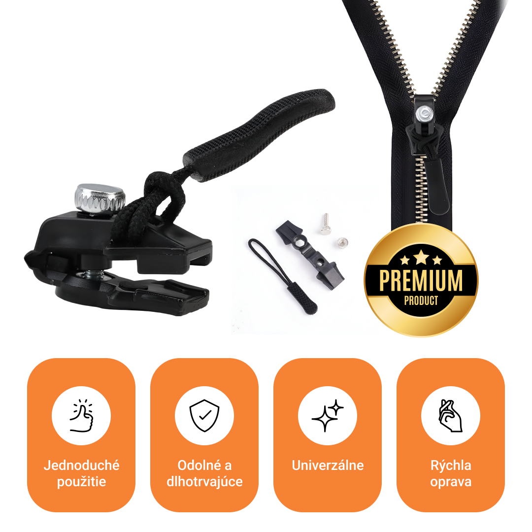 ZIPPO-V2™ SADA NA OPRAVU ZIPSOV – 6 KS – Obrázok 5