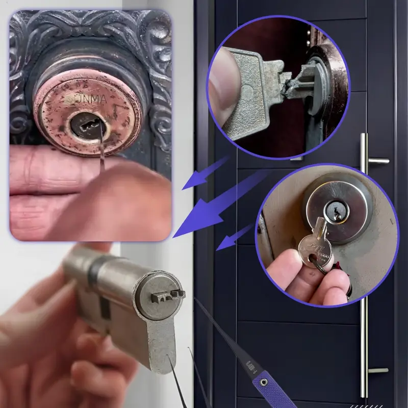 KeyBuster™ Súprava na Odstránenie Zlomených Kľúčov