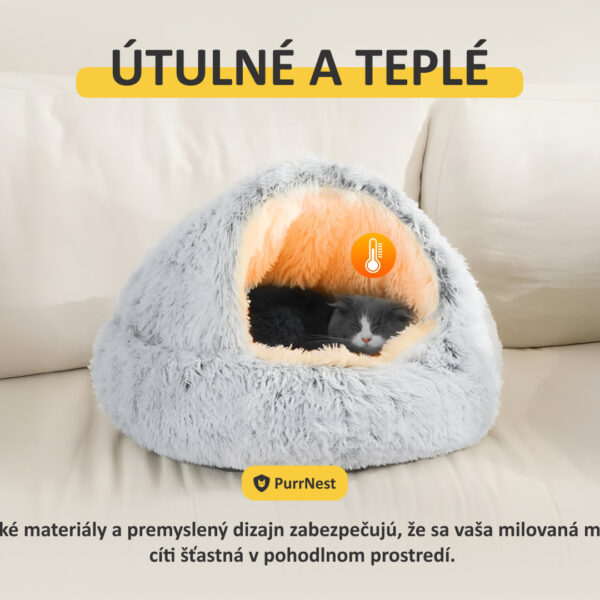 PurrNest - Antistresová posteľ pre zvieratá - Image 2