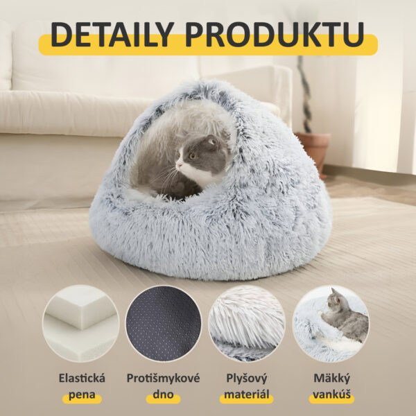 PurrNest - Antistresová posteľ pre zvieratá - Image 3