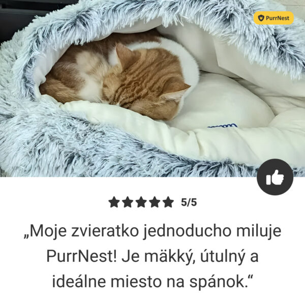 PurrNest - Antistresová posteľ pre zvieratá - Image 7