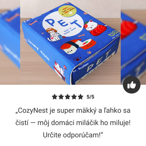 CozyNest - Prémiová posteľ pre zvieratá - Image 7