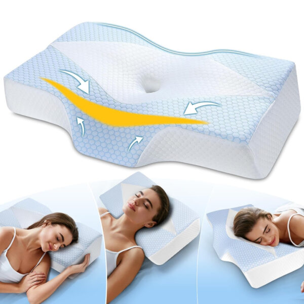 ErgoDream™ - Ergonomický Vankúš z Pamäťovej Peny - Image 2