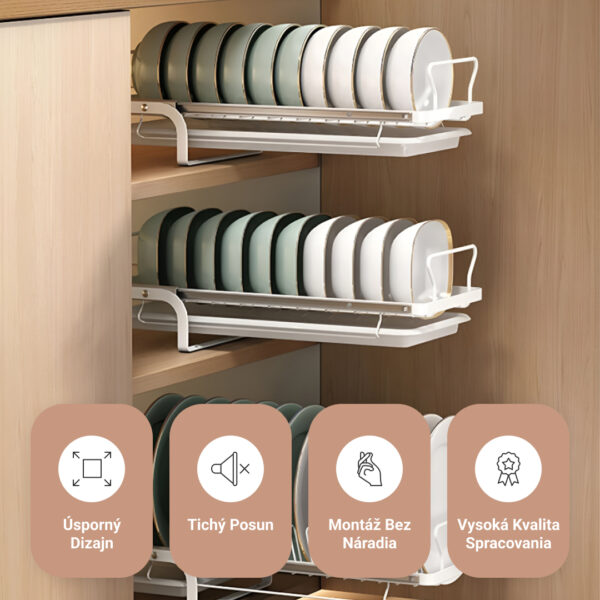 SlideDry™ – Výsuvný posuvný odkvapkávač na riad - Image 4