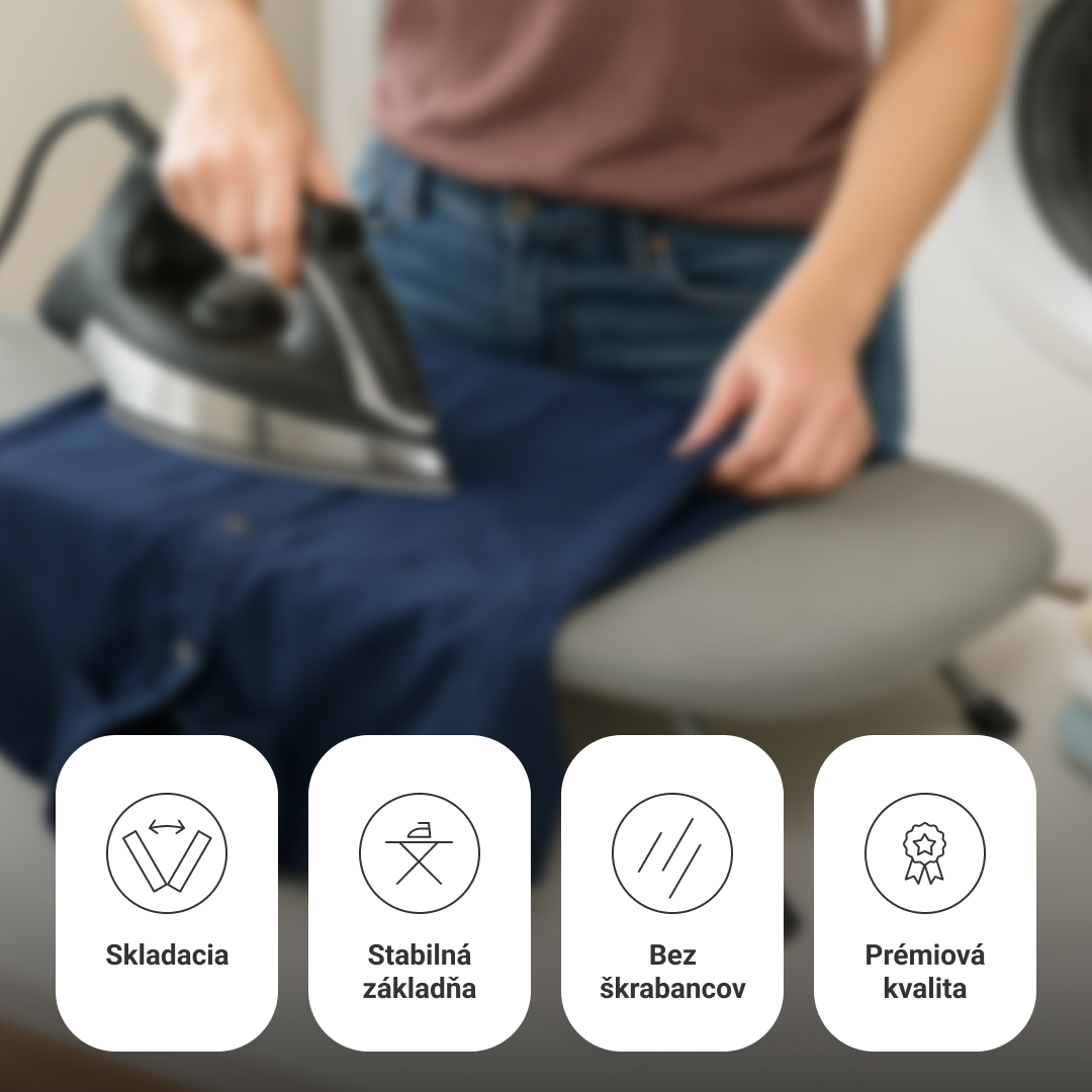 IronEase™ - Skladacia žehliaca doska – Obrázok 5