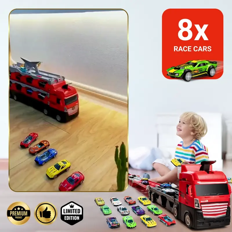 Mega rozširoteľný pretekársky kamión RacerTruck™