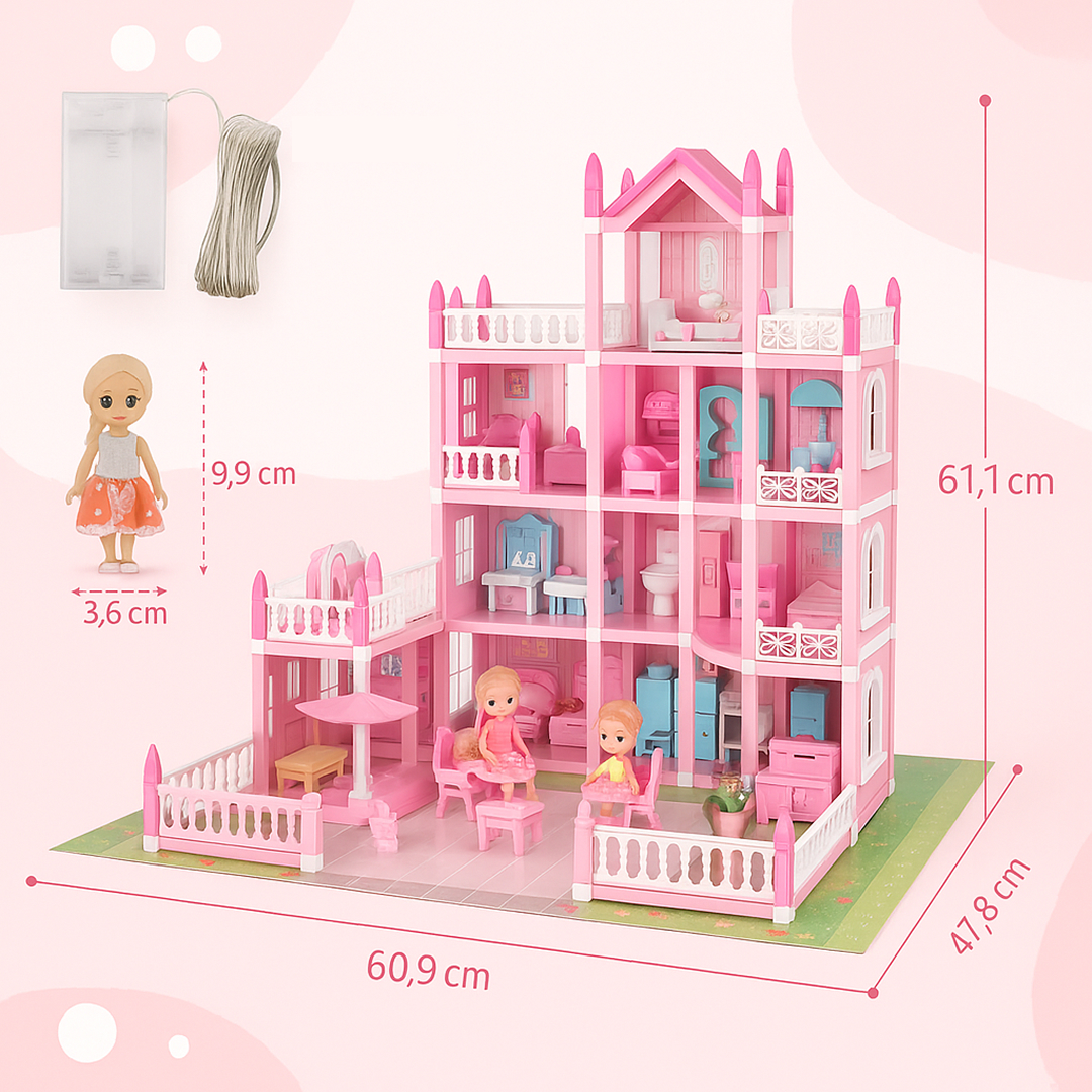 DreamVilla™ – Hračka princeznej vily – Obrázok 5