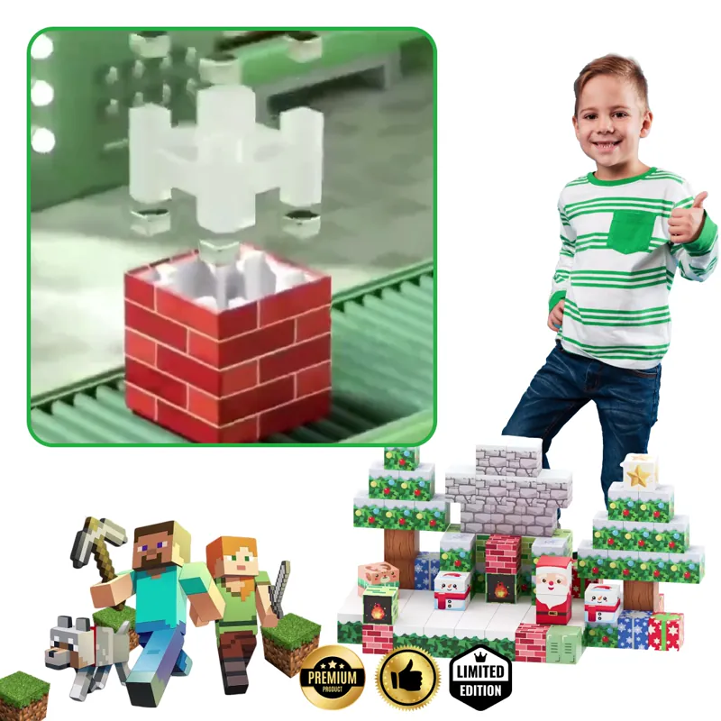 BuildEase™ - Magnetické Stavebné Bloky