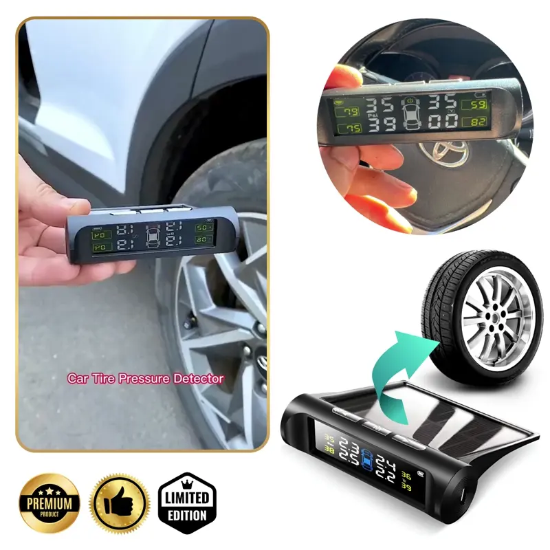 Riboton™ - Solárny Systém Monitorovania Tlaku v Pneumatikách