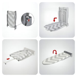 Alternative view of Uyo™ - Prémiová priestorovo úsporná žehlička