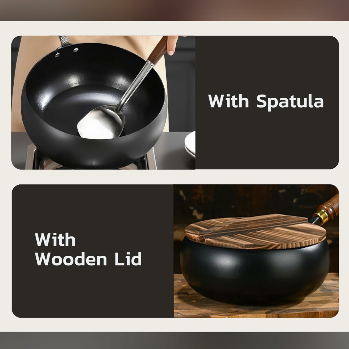 Ferona™ - Japonská Panvica Bez Povlaku – Obrázok 5