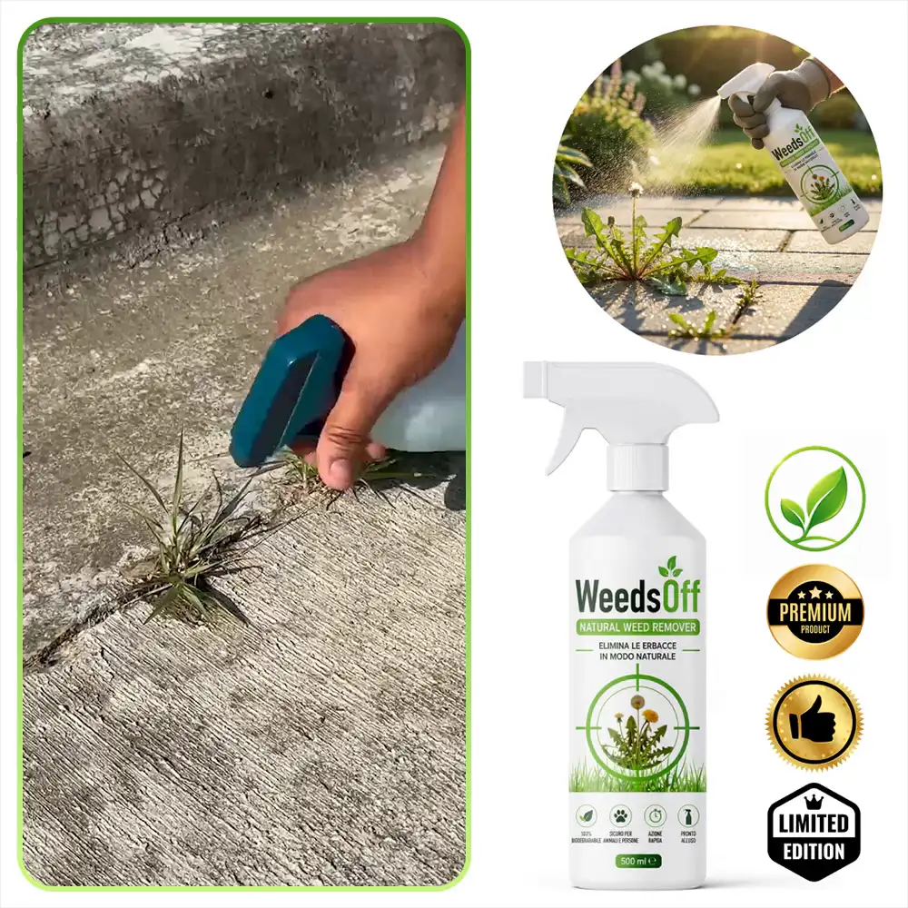 WeedsOff – Prírodný Herbicídny Sprej